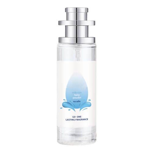 Dtaigou Babypuder Duft Parfüm - Sanftes Babypuder Spray - 35ml Reisefreundliches anhaltendes Duftspray für Frauen & Männer Alltagstägliche Pflege Urlaubsbegleiter von Dtaigou
