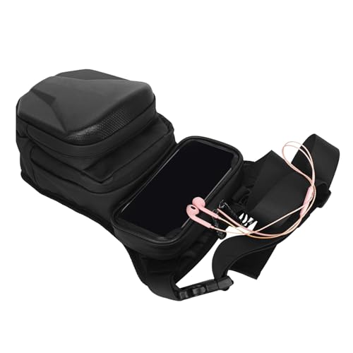 Dtaigou Beintasche Für Herren,Wander Hüfttasche Motorrad Beintasche Mit Verstellbarem Gurt - Multifunktionale Hüfttasche Mit Reflektorstreifen Für Smartphones, Reisen & Outdoor Dtaigou Beintasche Für Herren,Wander Hüfttasche Motorrad Beintasche Mit Verstellbarem Gurt - Multifunktionale Hüfttasche Mit Reflektorstreifen Für Smartphones, Reisen & Outdoor von Dtaigou