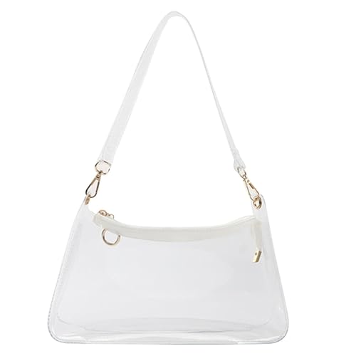 Dtaigou Klare Geldbörsen für Frauen, klare Umhängetasche | wasserdichte Make -up -Beutel mit Reißverschluss | Reisespeicherpaket, stilvolle Organisatorversorgung für Frauen und Mädchen von Dtaigou