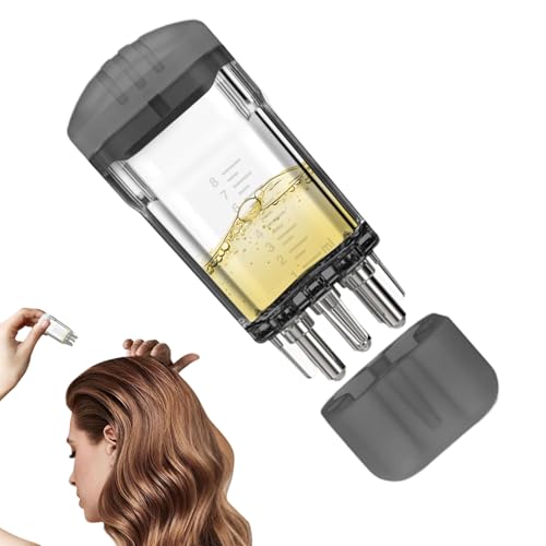 Dtaigou Kopfhautöl Applikator - Kompakter Öl Dispenser für Reisen - Kleine Pflegeprodukte für Frauen Männer Jugendliche Familie von Dtaigou