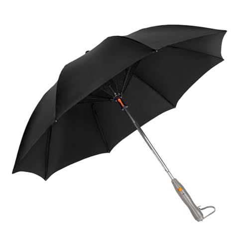 Dtaigou Kühlschirm mit Ventilator,Sonnenschirm mit eingebautem Ventilator - Kühlender UV-blockierender Regenschirm mit Mister,Tragbarer Sonnenschirm mit Ventilator und Mister für Sommerreisen, von Dtaigou