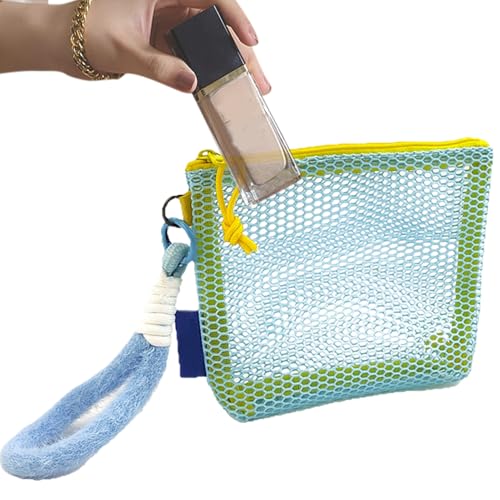 Dtaigou Reise Makeup Organizer,Reise Necessaire Tasche - Leichte Transparente Ästhetische Netz Tasche Für Tägliche Kosmetik Spa Flugzeug Krankenhaus Zug Kreuzfahrt Studentenwohnheim Dtaigou Reise Makeup Organizer,Reise Necessaire Tasche - Leichte Transparente Ästhetische Netz Tasche Für Tägliche Kosmetik Spa Flugzeug Krankenhaus Zug Kreuzfahrt Studentenwohnheim von Dtaigou