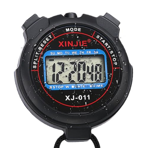 Dtaigou Sport-Countdown-Timer, Digitale Sport-Stoppuhr mit großem Display, Athleten-Schiedsrichter-Timer, Schwimm-Countdown-Timer, Stoppuhr für Schwimmen, Laufen, Wettbewerb Dtaigou Sport-Countdown-Timer, Digitale Sport-Stoppuhr mit großem Display, Athleten-Schiedsrichter-Timer, Schwimm-Countdown-Timer, Stoppuhr für Schwimmen, Laufen, Wettbewerb von Dtaigou
