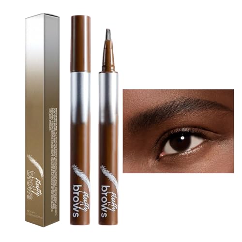 Dtaigou Wasserfester Augenbrauenstift, langlebiger Augenbrauenstift | Langlebiger Augenbrauenstift, wasserfester flüssiger Augenbrauenstift,Präziser, wischfester, natürlicher Augenbrauenstift für von Dtaigou