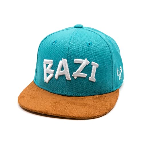 Du Hirsch Bayerisches Snapback Cap Kinder Bazi Hellblau Canvas L von Du Hirsch