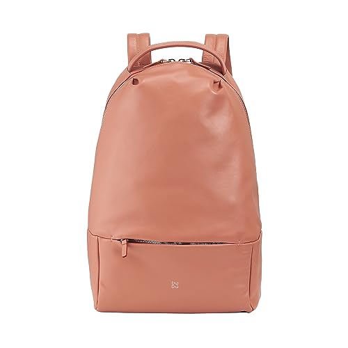 DUDU Herren-Sportrucksack aus mehrfarbigem Leder, weicher, Farbiger Damen-Rucksack mit Anti-Diebstahl-Tasche Flamingo rosa von DuDu