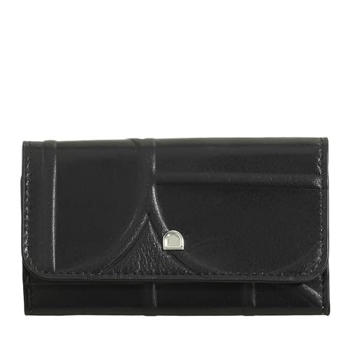 DUDU Portachiavi in Pelle Con 6 Ganci, Astuccio Borsellino Portachiavi Uomo Donna – Elegante, Pratico e Compatto per Organizzare le Chiavi Black_Pastel Blue von DuDu