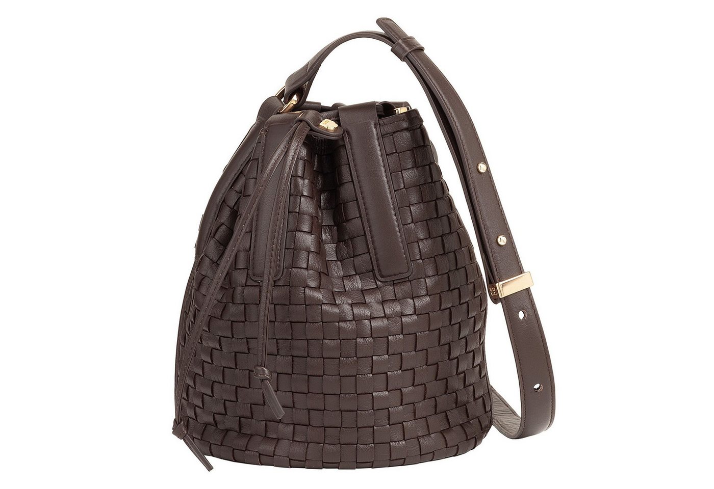 DuDu Beuteltasche Filicudi M., Leder von DuDu