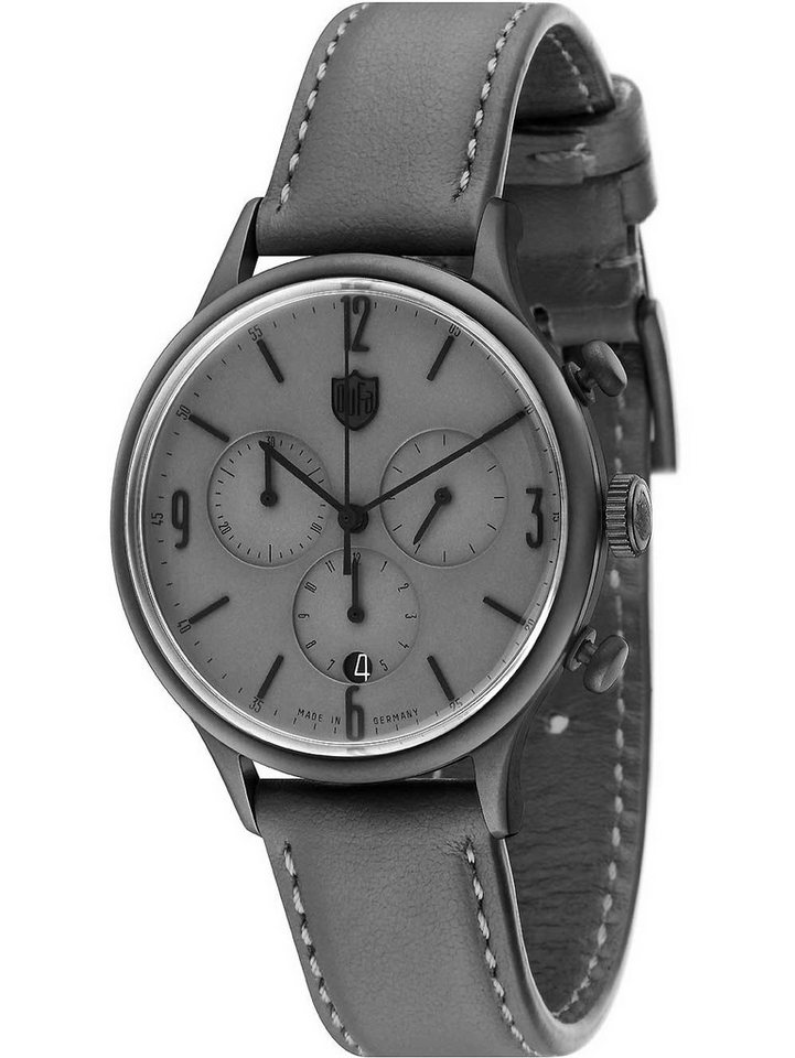 DuFa Quarzuhr DuFa DF-9002-0C Chronograph Herrenuhr 38mm 3ATM DuFa DF-9002-0C Chronograph Herrenuhr 38mm 3ATM von DuFa