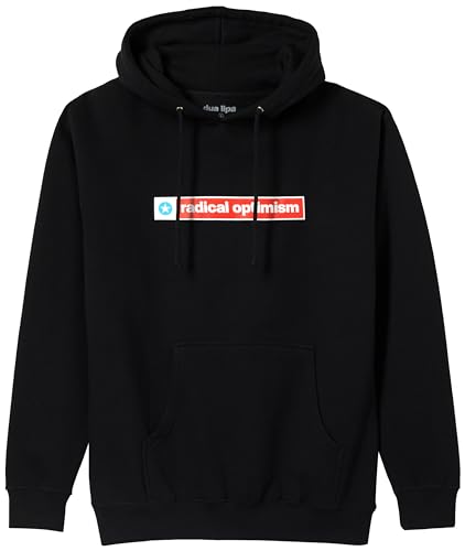 Sony Unisex Dua Lipa Official Merch Radical Optimism Logo Hoodie Kapuzenpullover, Schwarz, M von Sony