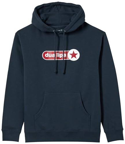 Dua Lipa Unisex Offizieller Merch Dl Logo Hoodie Kapuzenpullover, Navy, L Dua Lipa Unisex Offizieller Merch Dl Logo Hoodie Kapuzenpullover, Navy, L von Dua Lipa