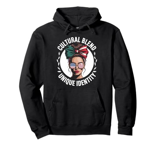 Latino Identität Doppelkultur Familie Wurzeln Humor Frauen Männer Pullover Hoodie von Dual Heritage Latina Culture Identity Sunglasses