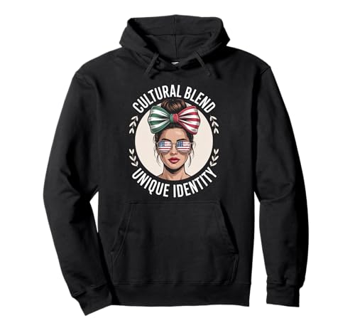 Latino Identität Doppelkultur Familie Wurzeln Humor Frauen Männer Pullover Hoodie von Dual Heritage Latina Culture Identity Sunglasses