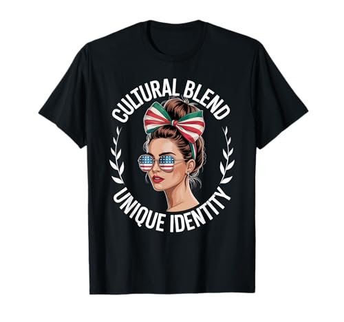 Latino Identität Doppelkultur Familie Wurzeln Humor Frauen Männer T-Shirt von Dual Heritage Latina Culture Identity Sunglasses