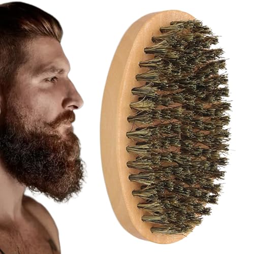 Dubbulon Bartbürste Für Männer | Weiche Borsten Gesichtshaarpflege Bürste | Rutschfester Griff Bartpflege Set Für Unterwegs Und Zuhause Dubbulon Bartbürste Für Männer | Weiche Borsten Gesichtshaarpflege Bürste | Rutschfester Griff Bartpflege Set Für Unterwegs Und Zuhause von Dubbulon