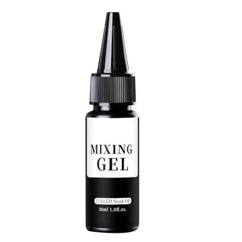 Dubbulon Klare Gel Nagellack | Nagel Misch Gel - Langzeit-Haltbar 30ml Mischlack Für Damen Treffen Cosplay Haushalt Salon Hochzeit von Dubbulon
