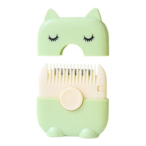 Dubbulon Rasierkämme Zum Haareschneiden, Kinder Pony Schneidewerkzeug, Tragbarer Splissentferner Doppelseitiger Kinderpony-Trimmer Für Unterwegs & Zuhause Dubbulon Rasierkämme Zum Haareschneiden, Kinder Pony Schneidewerkzeug, Tragbarer Splissentferner Doppelseitiger Kinderpony-Trimmer Für Unterwegs & Zuhause von Dubbulon