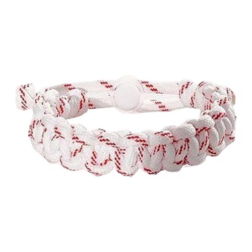 Dubbulon Schnur Armband,Handgewebte Armbänder - Sammlerstück Abschlussgeschenk Baseball Schmuck Für Sportliche Mädchen Teenager Alltag Team Schule Reise Festival von Dubbulon