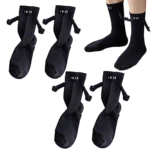 Lustige Paar-Socken – Magnetische Handsocken, Lustige Magnetische Saug-3D-Pu Ppe, Die Handsocken Hält | Paarsocken Magnetische Hand-in-Hand-Pu Ppe | Lustige Socken, Lustige Socken Für Damen Und Herren von Dubbulon