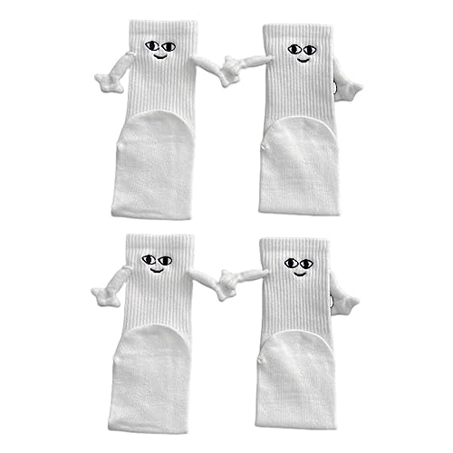 Magnetsocken, Die Hände Halten – Magnetische Handsocken Lustige Magnetische Saug-3D-Pu ppe, Die Handsocken Hält | Unisex Magnetische Saug-Paar-Socken | Paar Hält Hände Socken Für Männer Frauen Cartoon von Dubbulon