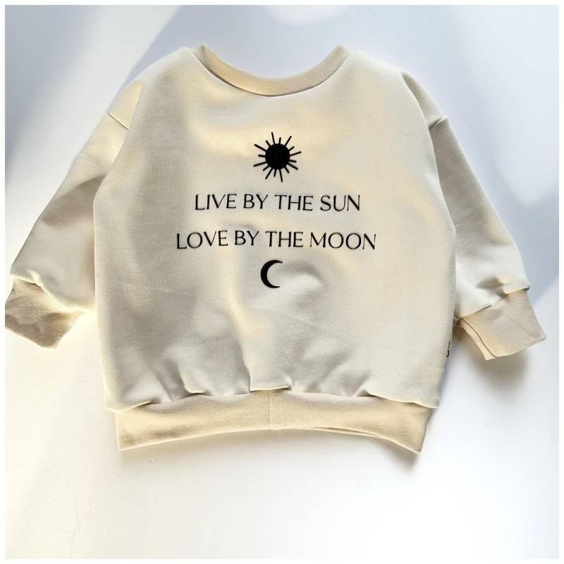 Sweater Live By The Sun - Natural von Dubili