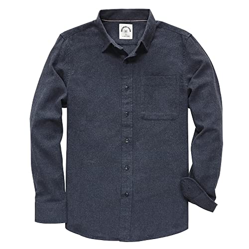 Dubinik® Flanellhemd Herren Kariert Button Down Outdoor Baumwolle Freizeithemden Flanellhemden Herren Langarm von Dubinik