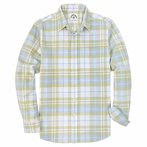 Dubinik® Flanellhemd Herren Kariert Button Down Outdoor Baumwolle Freizeithemden Flanellhemden Herren Langarm von Dubinik