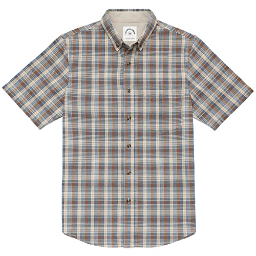 Dubinik® Freizeithemden für Herren Kurzarm Button Down Hemd aus Baumwolle mit Regular Fit von Dubinik