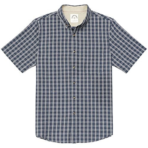 Dubinik® Freizeithemden für Herren Kurzarm Button Down Hemd aus Baumwolle mit Regular Fit von Dubinik