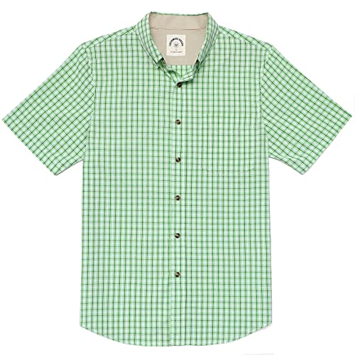 Dubinik® Freizeithemden für Herren Kurzarm Button Down Hemd aus Baumwolle mit Regular Fit von Dubinik