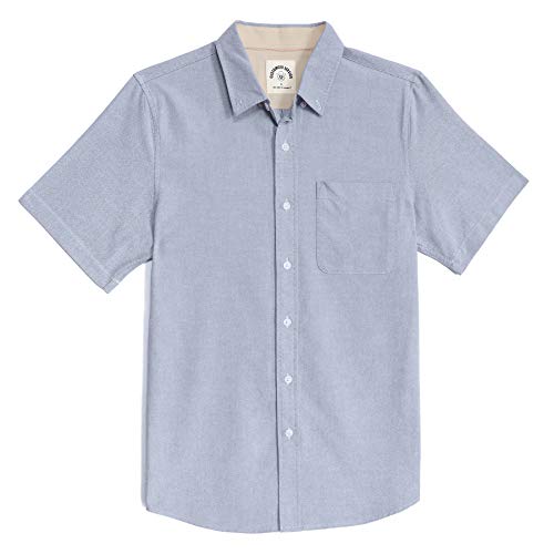 Dubinik® Herren Hemd Kurzarm Freizeithemd Baumwolle Regular Fit Oxford Herrenhemd von Dubinik