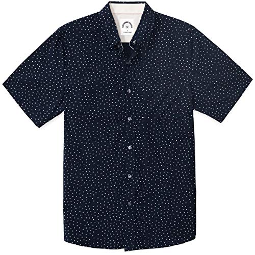 Dubinik® Freizeithemden Für Herren Kurzarmhemd Herren Arbeitshemden Button Down Hemd Herren Kurzarm Baumwolle Regular Fit von Dubinik