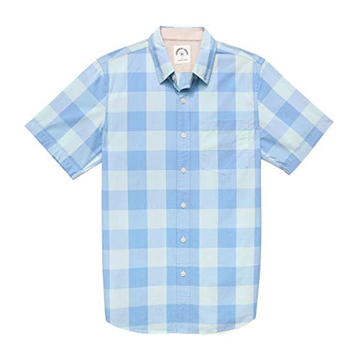 Dubinik® Freizeithemden Für Herren Kurzarmhemd Herren Arbeitshemden Button Down Hemd Herren Kurzarm Baumwolle Regular Fit von Dubinik