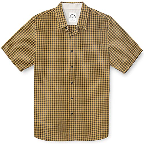 Dubinik® Freizeithemden für Herren Kurzarm Button Down Hemd aus Baumwolle mit Regular Fit von Dubinik