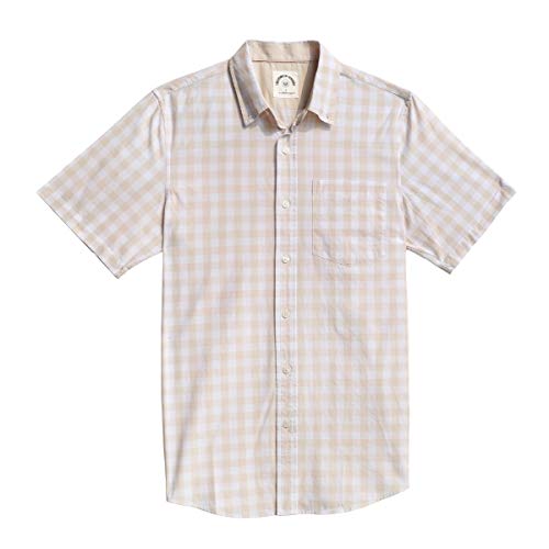 Dubinik® Freizeithemden Für Herren Kurzarmhemd Herren Arbeitshemden Button Down Hemd Herren Kurzarm Baumwolle Regular Fit von Dubinik