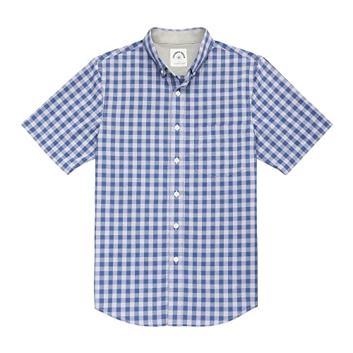 Dubinik® Freizeithemden Für Herren Kurzarmhemd Herren Arbeitshemden Button Down Hemd Herren Kurzarm Baumwolle Regular Fit von Dubinik