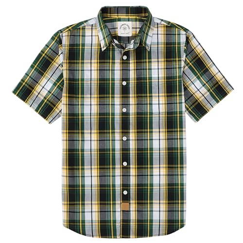 Dubinik®Freizeithemden Für Herren Kurzarmhemd Herren Sommer Arbeitshemden Outdoor Button Down Hemd Herren Kurzarm Regular Fit von Dubinik