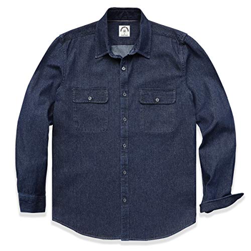 Dubinik® Jeanshemden Herren Langarm Jeanshemd Herren Regular Fit Freizeithemden für Herren Normale Passform Arbeitshemd Dubinik® Jeanshemden Herren Langarm Jeanshemd Herren Regular Fit Freizeithemden für Herren Normale Passform Arbeitshemd von Dubinik