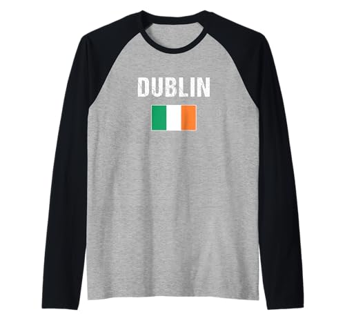 Herren Dublin Irland Flagge Irisch Dublin Raglan Herren Dublin Irland Flagge Irisch Dublin Raglan von Dublin Irish Flag Ireland Tees
