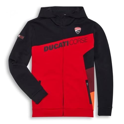 Ducati Corse Sport Herren Sweatshirt schwarz Größe L von Ducati