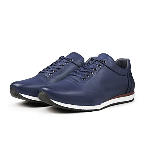 Ducavelli Comfy Freizeitschuhe aus echtem Leder für Herren, Turnschuhe von Ducavelli