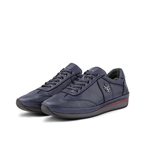 Ducavelli Reale Freizeitschuhe aus echtem Leder für Herren, Lammfellschuhe, Winterpelzschuhe (Navy blau, eu_Footwear_Size_System, Adult, Men, Numeric, medium, Numeric_41) von Ducavelli