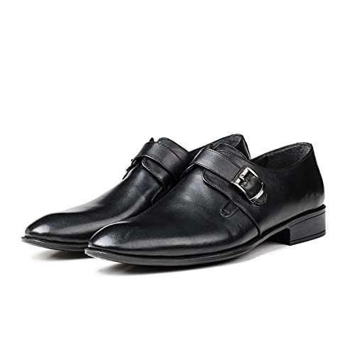 Ducavelli Sharp Echtleder Herren Klassische Schuhe Monkstrap von Ducavelli