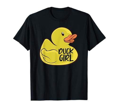 Ente Mädchen Lustige Ente Liebhaber T-Shirt von Duck Girl Duck Lovers Apparel
