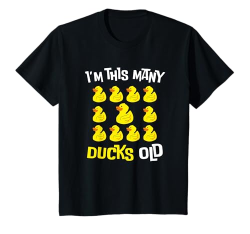 Kinder I'm This Many Ducks Old Duck 11. Geburtstag 11 Jahre alt Bday T-Shirt Kinder I'm This Many Ducks Old Duck 11. Geburtstag 11 Jahre alt Bday T-Shirt von Duck lover Birthday Gifts Toddler