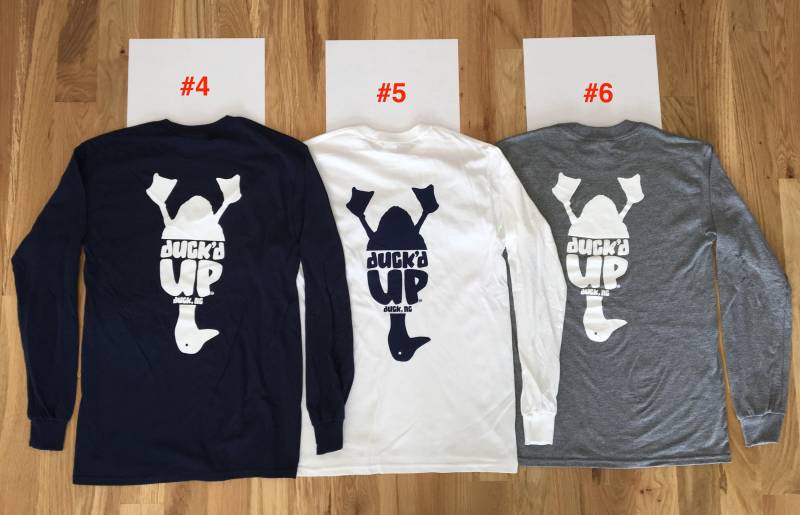 Langärmelige Ente Würde Shirt - Ente, Nc Obx Bis von DuckdUpOBX