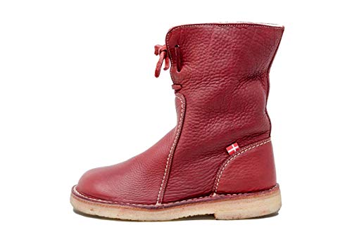 Duckfeet Arhus 1310-25 Granate Leder Leder Rot (Granate), 42 von Duckfeet