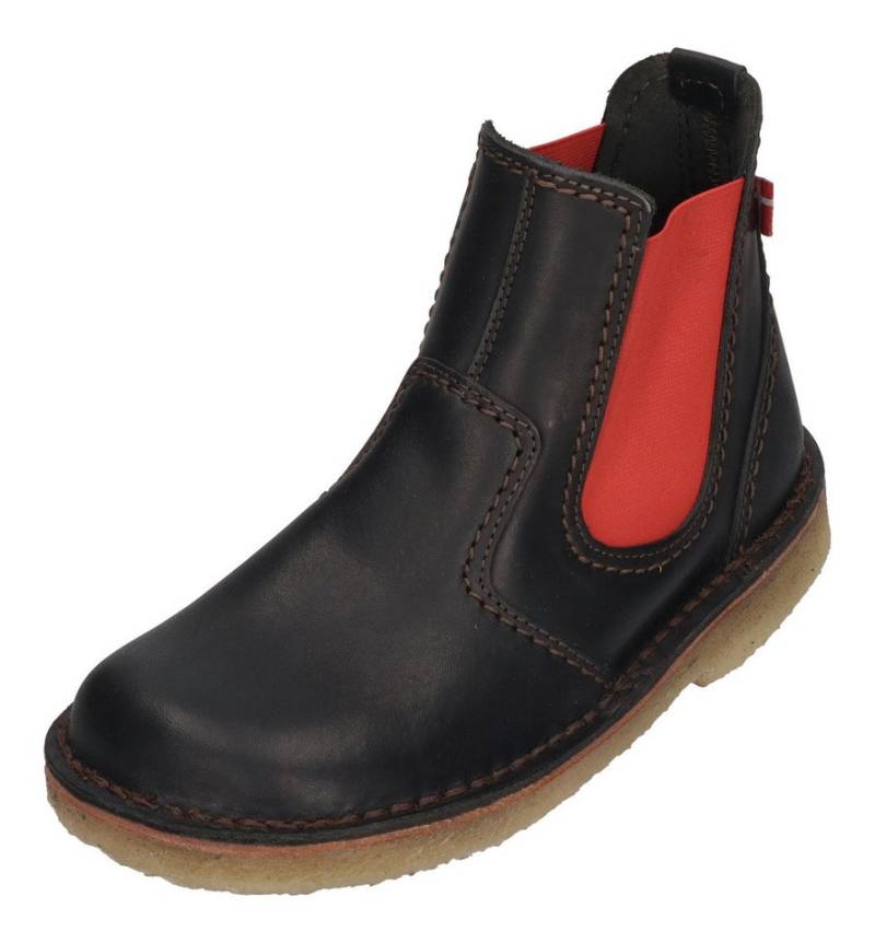 Duckfeet ROSKILDE Chelseaboots Black Red von Duckfeet