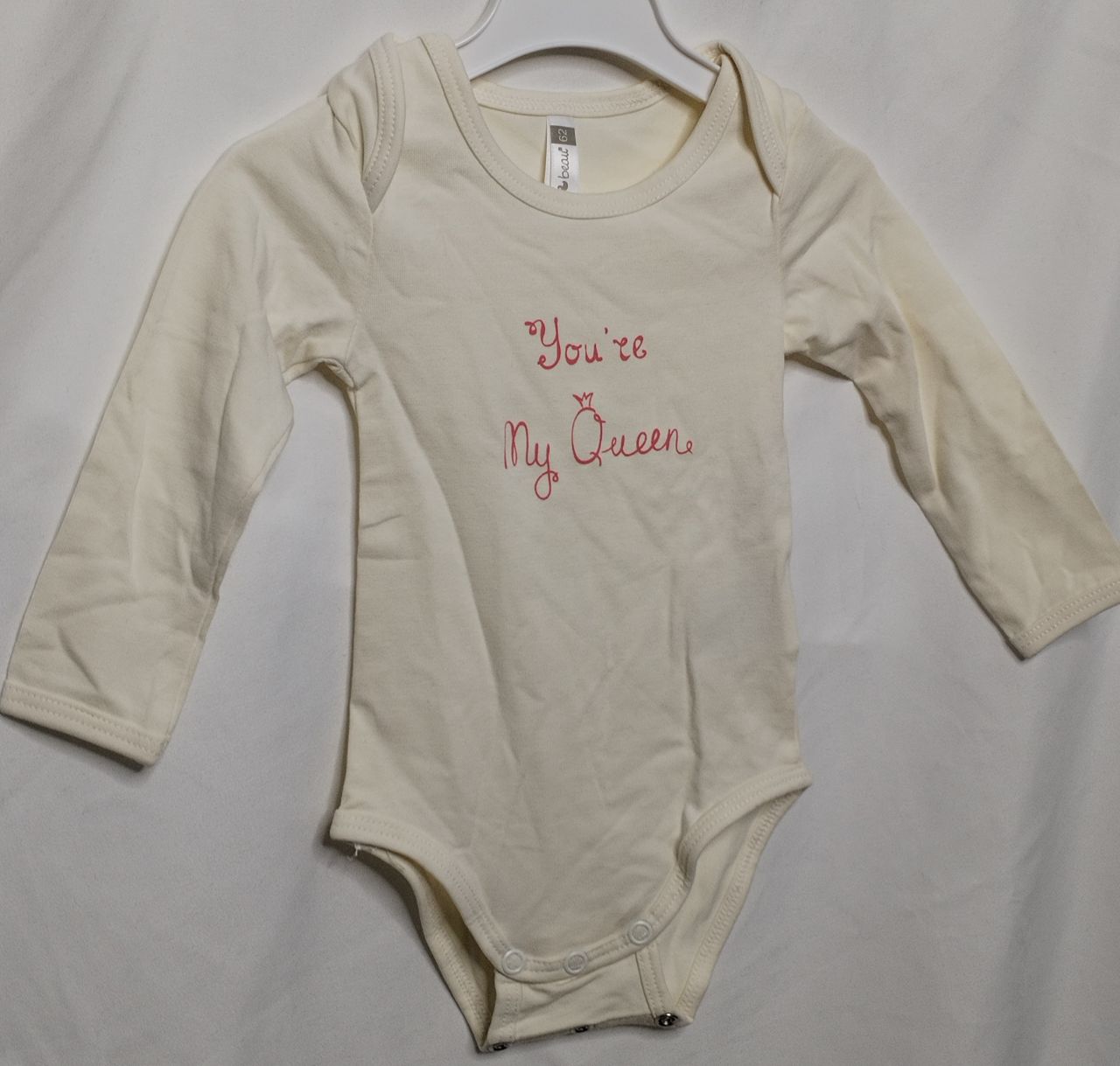 Ducky Beau Body Mädchen offwhite Langarm mit Aufdruck von Ducky Beau