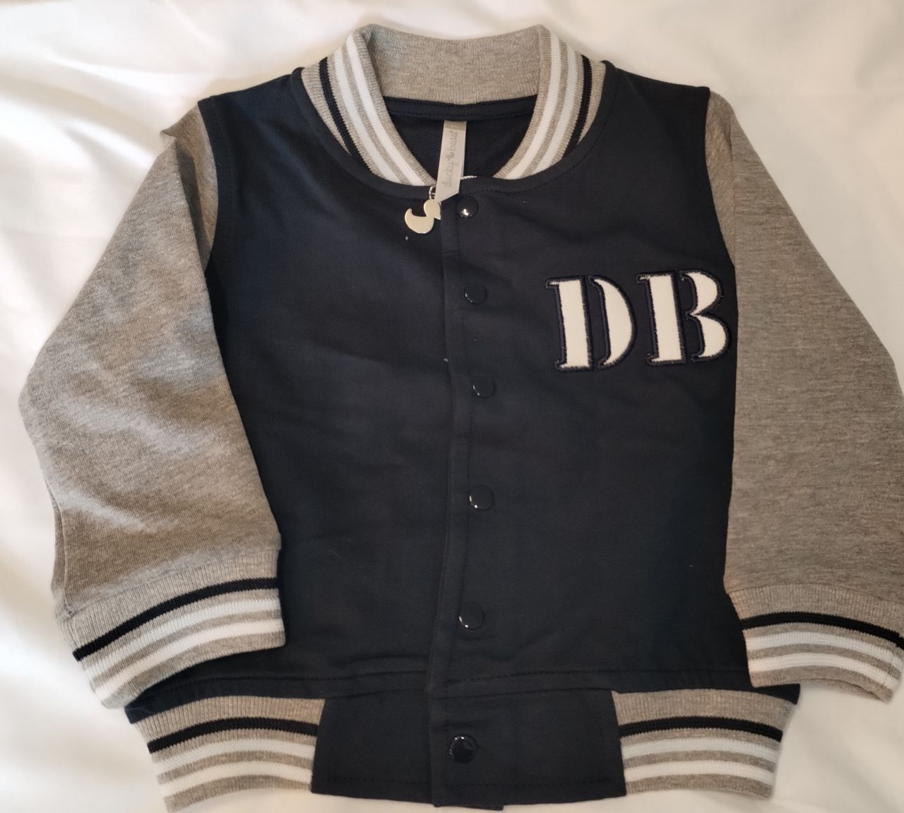 Ducky Beau Collegejacke Strickjacke Junge navy von Ducky Beau